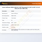 Carter Hoffmann 18600-0010 Control Thermostat 220&deg;F Max