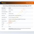 Henny Penny 38446 Fryer Gas Solenoid Valve 1/2" 120V 60Hz