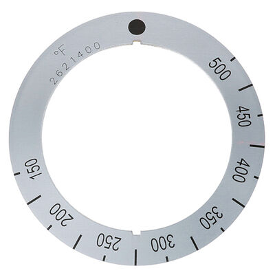 Garland 2621400 Range Dial Insert 150&deg;F-500&deg;F