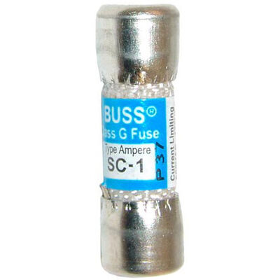 Hatco 02.03.006 SC-1 Time Lag Fuse, 13/32" X 1-5/16", 600V, 1 AMP