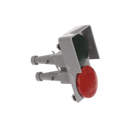 Biro A16226A-SG Push Button Assembly Green/Red Switch W/Cotter Pin