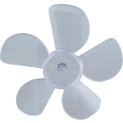 Heatcraft 5101B 5-1/2" Clear  Fan Blade W/ 3/16" Shaft Hole