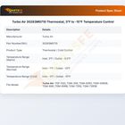 Turbo Air 30283M0710 Thermostat, 3&deg;F to -15&deg;F Temperature Control