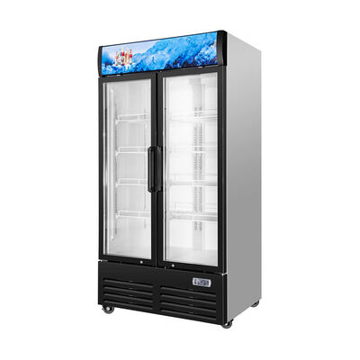 VITLIFE Commercial VSC788VCW 40" Double Door Glass Merchandiser Refrigerator