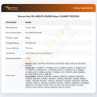 Vulcan Hart 00-416535-00006 Fryer Relay 10A 110/120V