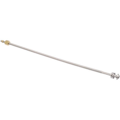Dormont T3-BZ002-12 Corrugated Stainless Steel Flexible Pilot Tube Assembly 3/16" X 12" With Nut