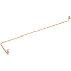 Hobart 00-421521-00001 1/2" x 1-1/8 Copper Tube Bent W/ Head, Nut & Sleeve