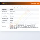 Henny Penny 90552 24V Contactor
