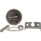 Cres Cor 5238 030 K 2" Dial Thermometer with U-Clamp Mount and 7/16" x 2-1/2" Bulb,  20-220&deg;F
