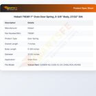 Hobart 718361 Door Spring 5-3/8" Body 27/32" DIA 7"L