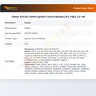 Hobart 857207-00001 Fryer Ignition Control Module 24V F429 CA-157