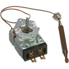 Star Mfg WS-58936 Oven Thermostat K 14" CAP 60&deg;F-250&deg;F TEMP, 3/8" X 4-1/2" BULB, 2-3/8" DIA, Knob, Flat-Up 187" MOUNT