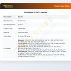 Southbend 3-DV23 Hex Nut