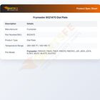 Frymaster 8021470 Fryer Dial Plate Label
