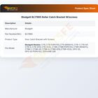 Blodgett BL17865 Convection Oven Roller Catch Bracket W/Screws CTB/R/DFG