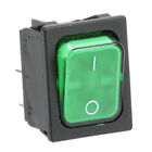 Lincoln 27511SP Green Light Rocker Switch, 16A/250VAC