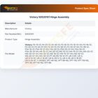Victory 50520101 Hinge Assembly