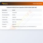 Turbochef 100232 Oven Capacitor 0.91Uf+0.19Uf 2500 VAC