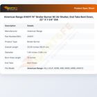 American Range A14011 Burner ARRB AERB ARKB