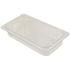 Pan Poly Third X 2 -135 Clear For Cambro - Part# 32cw-135
