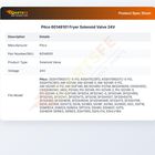 Pitco 60148101 Fryer Solenoid Valve 24V