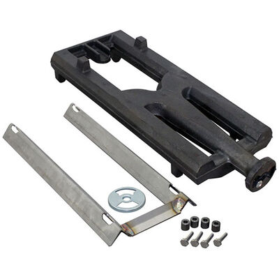Jade Range 8442500000 Burner Assembly W/Radiant Air Shutter & Hardware 15.75" X 6.25" SS