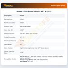 Hobart 710121 Burner Valve 1/4 MPT X 1/2-27