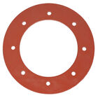 Market Forge 08-4405 4-1/4" Red Silicone Probe Plate Gasket W/ 1-1/4" MT Hole CTRS