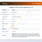 Magikitch'N 37A-LP Pressure Regulator 3/4" LP