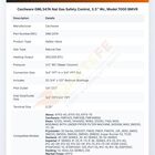 Cecilware GML347A Natural Gas Safety Control 3.5" WC Model 7000BMVR