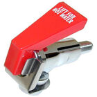 Bunn BU12915.0000 1/4" Flare Chrome Hot Water Faucet W/ Red Handle