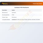 Cecilware F175F Pilot Burner