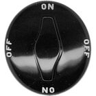 Newco 202055 ON-OFF Knob 2 D, OFF-ON-OFF-ON