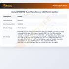 Garland 1466100 Oven Flame Sensor with Electric Ignition