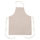 KNG 1033LTP Bib Apron Light Taupe 32"