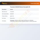 Frymaster 8263549 Natural Gas Ignitor Kit