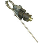 ROYAL RANGE 4421 Oven Thermostat W/ By-Pass ADJ Top & Gas Inlet Down Bulb 3/16" X 11-3/16" 500&deg;F 48" Cap