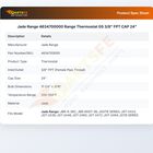 Jade Range 4634700000 Range Thermostat  GS 3/8" FPT CAP 24"