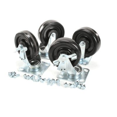 Traulsen CK1 6" Casters Kit W/Lock Set 4
