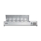 VITLIFE Commercial VVRX1200/380S 47.24" Refrigerated Countertop Condiment Station
