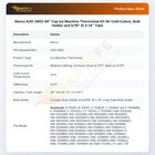 Ranco A30-3952 48" Cap Ice Machine Thermostat Kit W/ Cold Cutout, Bulb Holder  and 5/16" ID X 14" Tube