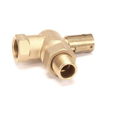 Duke 153122 Convection Oven Gas Shut-Off Valve 1/2" X 1/2"