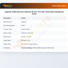 Imperial 11350 Burner Assembly 16" EBA