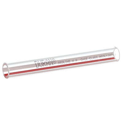 Groen Z002987 Glass-Red & White stripe Tube