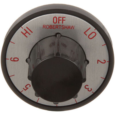 Delfield SEP90086 Steam Table Control Knob, 2" DIA., Off-Low-2-6-Hi,
