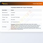 Frymaster 8101873 Gas Fryer Thermopile ITT