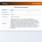 TRUE 844597 Roller Bearing