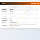 Manitowoc 000013579 Ice Machine Pressure Switch