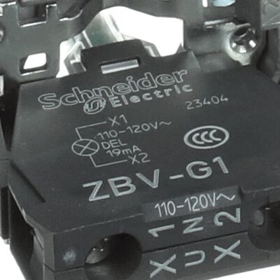 GE/Hobart 00-749974-00001 Dishwasher Switch Base W/Blue LED Module
