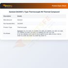 Garland 2423501 Griddle Thermocouple W/Thermal Compound J Type